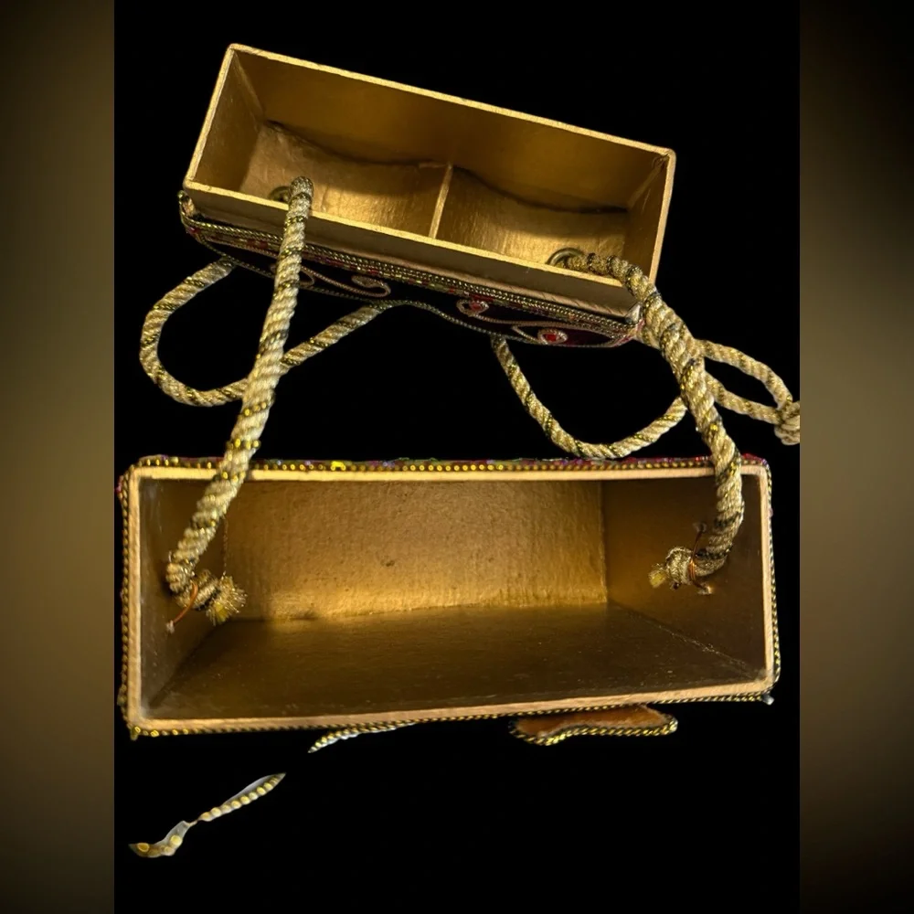 Mary Francis Beaded  Zoo Box Crossbody Purse Rare HTF Adorable Unique Designer - Picture 4 of 6